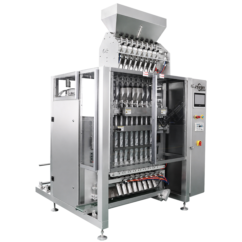 Multi-lane granule packaging machine control panel - ZSYAN