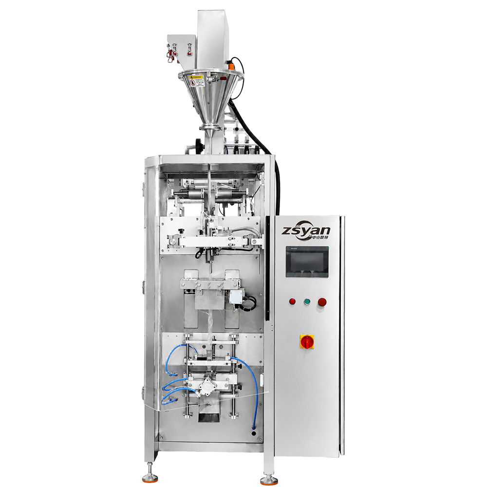 Single-lane powder packaging machine front view - ZSYAN