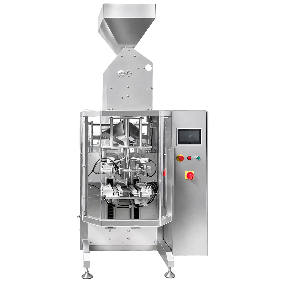 Double-lane granule packaging machine front view - ZSYAN