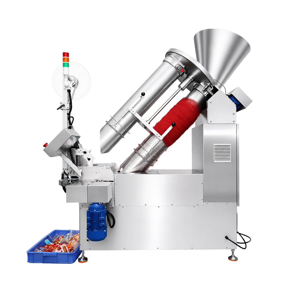 Inclined mesh bag packaging machine packaging output - ZSYAN