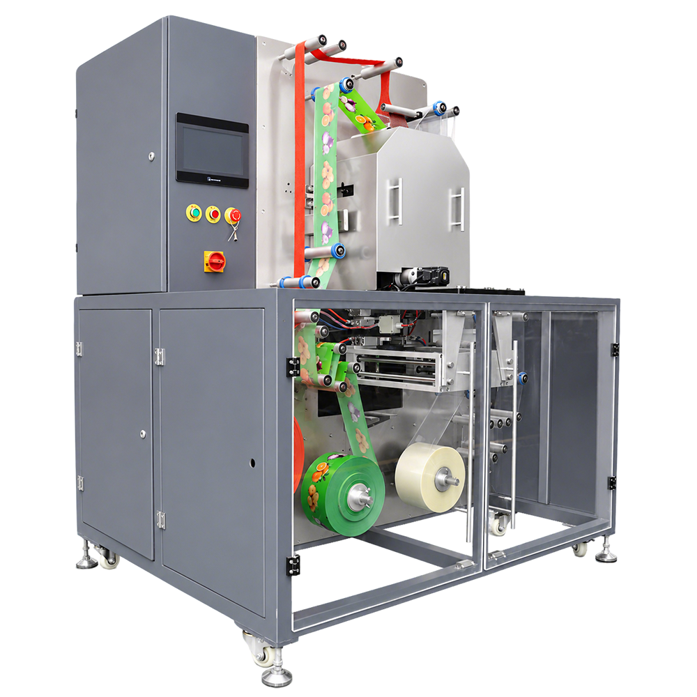 Double roll film mesh bag packaging machine control panel - ZSYAN