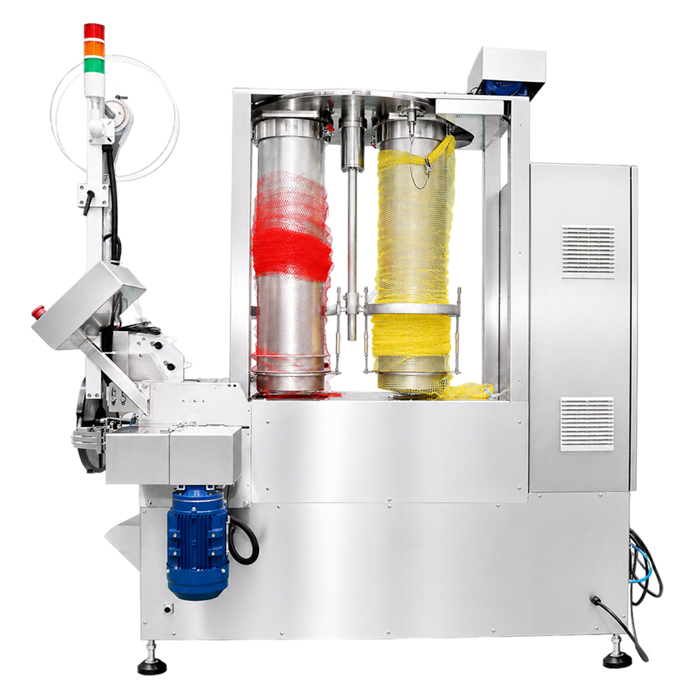 Vertical mesh bag packaging machine film feeding system - ZSYAN