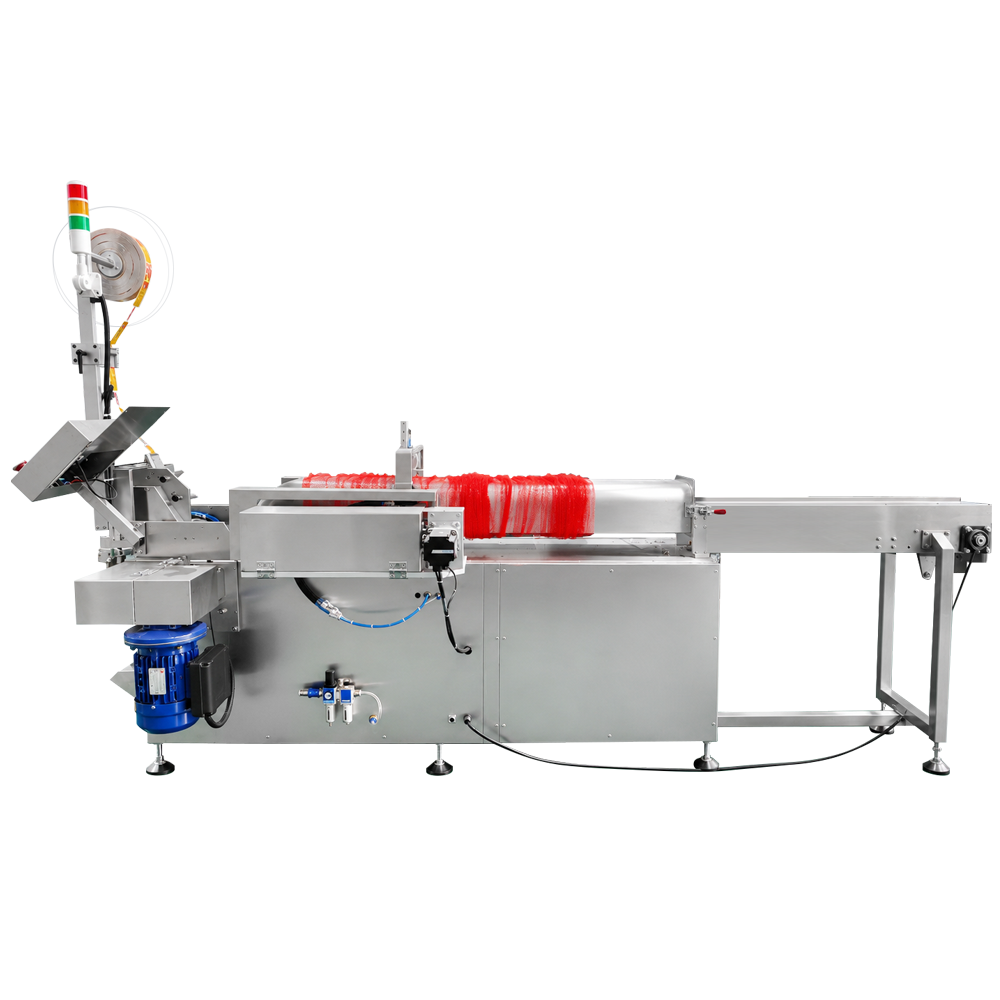 Horizontal mesh bag packaging machine front view - ZSYAN